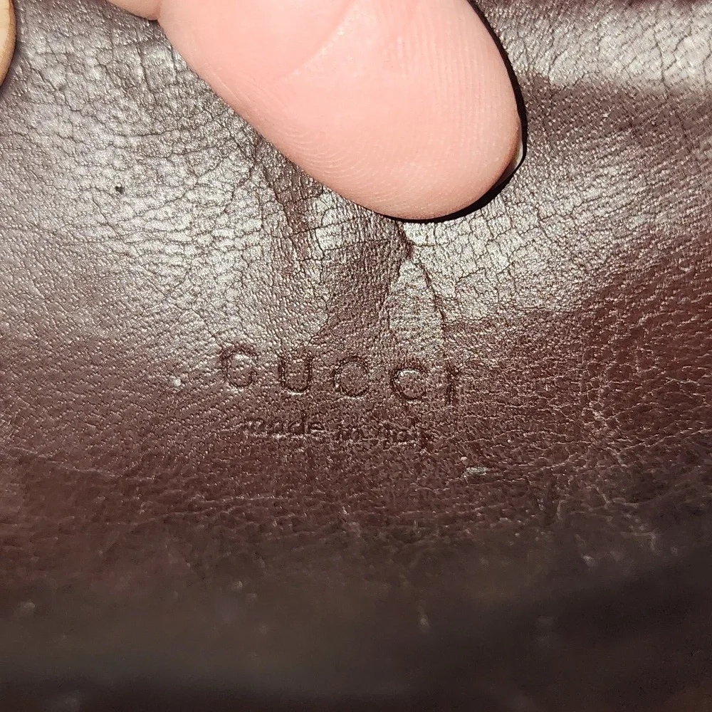 Gucci Black Leather‎ Toiletry Bag - Picture 12 of 15